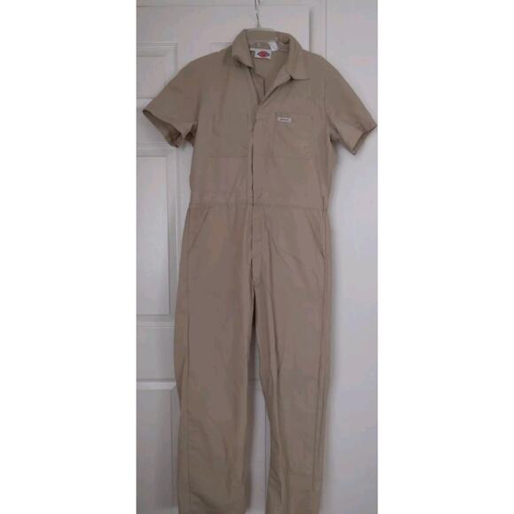 Vtg 90's DICKIES Workwear Straight Woven Overalls Mens Made in Mexico L/40" - Picture 1 of 10